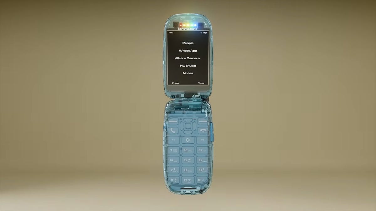 Commodore’s New Flip Phone Focuses on ‘Digital Detox’ and Blocks Social Media Apps