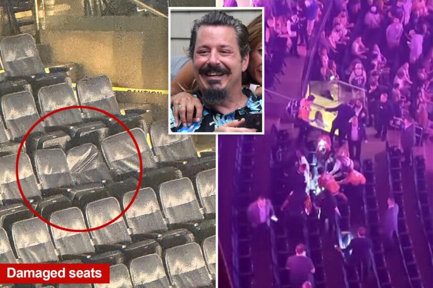 Exclusive | Horrified witness recounts being struck by tragic leaping MSG concertgoer Paul Kueker: ‘I was standing in blood’