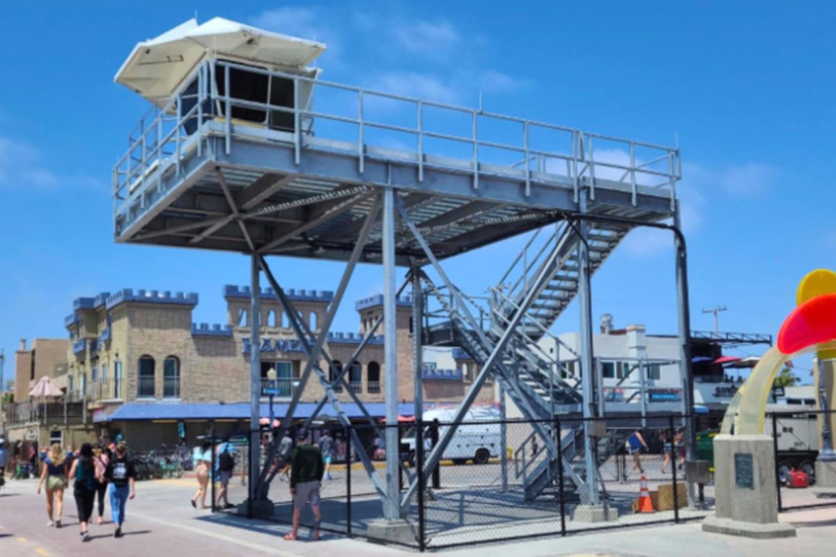America’s weirdest lifeguard tower opens in San Diego — and it cost .5M