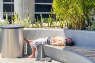 Video shows homeless people sleeping at LAX as World Cup 2026 fans touch down