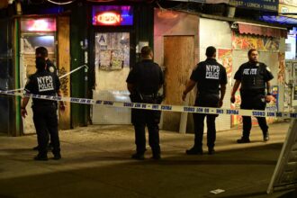 Two men fatally shot outside NYC subway station