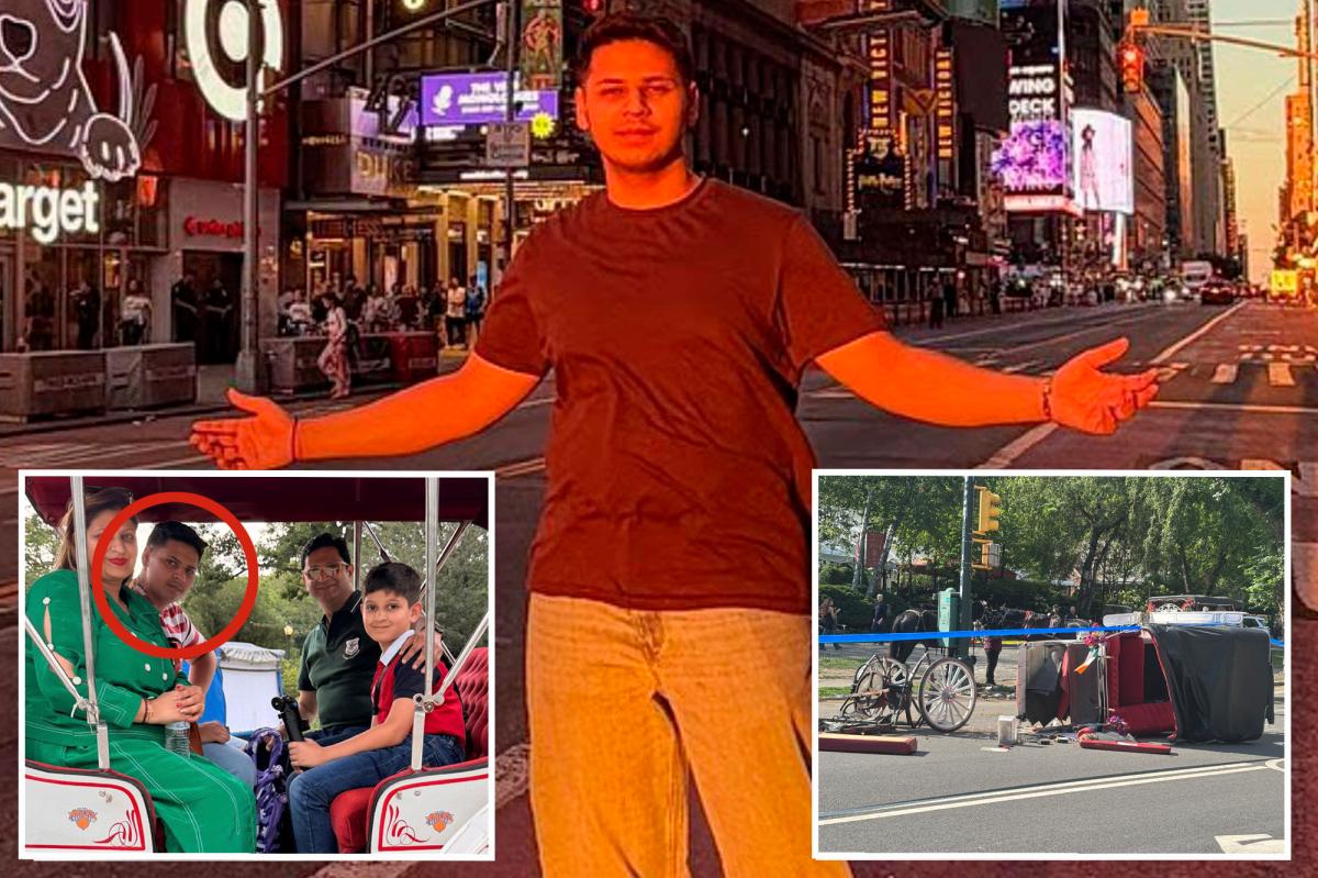 Teen killed in NYC carriage horse crash was on family’s first trip to US: ‘They are very devastated’
