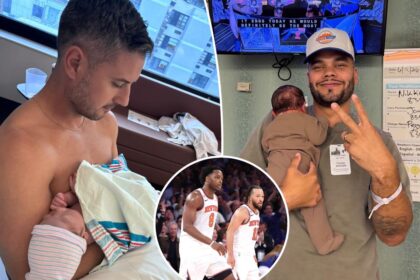 Exclusive | NYC newborns burst into the world as ‘good luck charms’ for the Knicks in the NBA Finals: ‘A dreamy day’