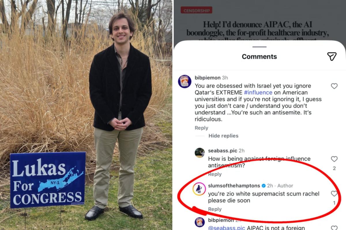 Progressive Long Island congressional candidate caught liking anti-Jewish posts: ‘horrible antisemitic and ugly’