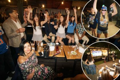 Exclusive | Inside the rowdy street-side Knicks watch parties and private celebrations for Game 3 of the Finals: ‘Energy is off the charts’