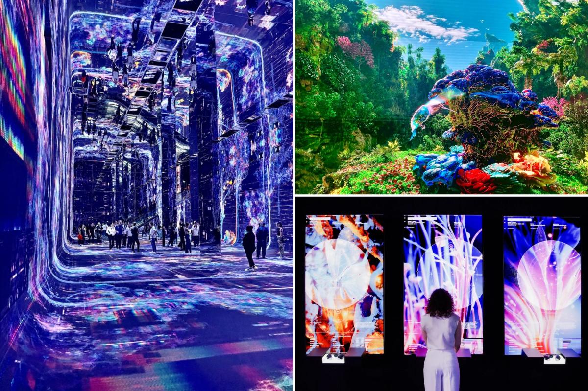 Exclusive | World’s first AI museum is vibrant sensory overload — but is it really ‘art’?