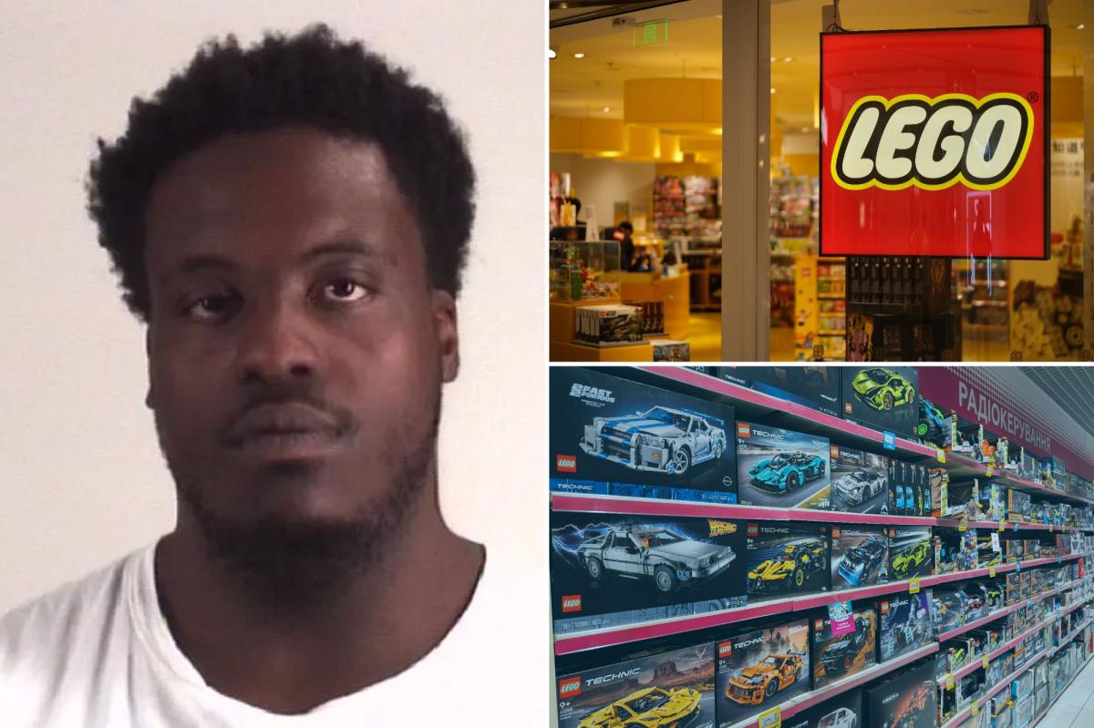 Texas bandit who swiped over 200 Lego sets in 50-day crime spree gets decades behind bars