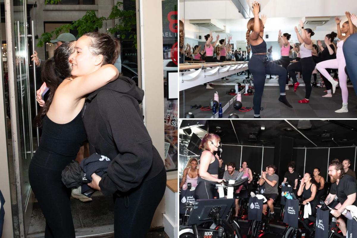 Exclusive | New Yorkers are bonding over loss — and cardio — in  ‘Grief, Sweat, & Tears’ workout classes