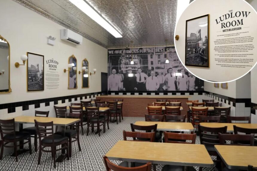Iconic NYC deli unveils long-hidden private dining room — now renovated after decades of disuse