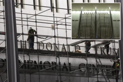 Trump’s name removed from Kennedy Center in predawn operation