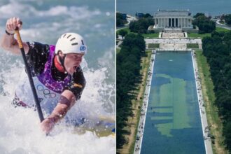 American Olympic canoeist arrested for allegedly vandalizing Lincoln Memorial Reflecting Pool