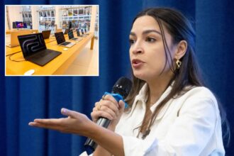 AOC says Congress should break up Apple amid looming price hikes for MacBooks and iPhones
