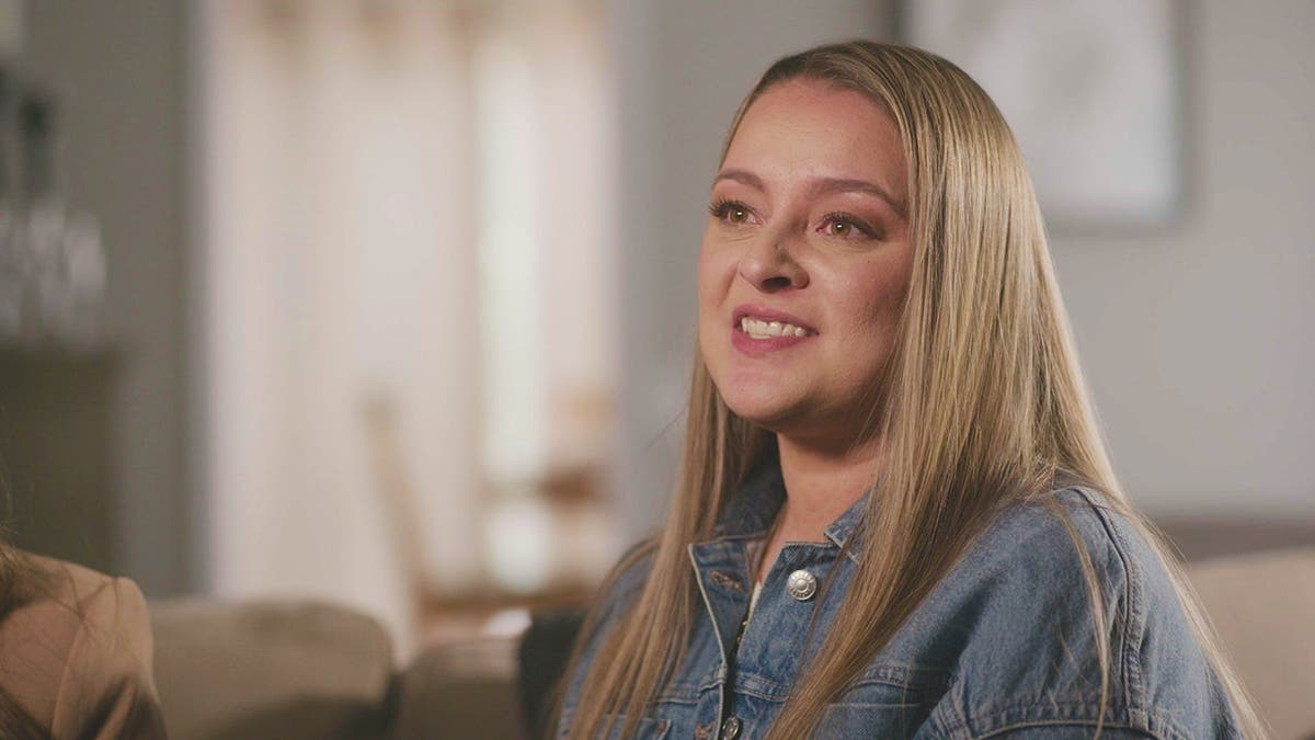Sara Dickerson speaking during an interview.
