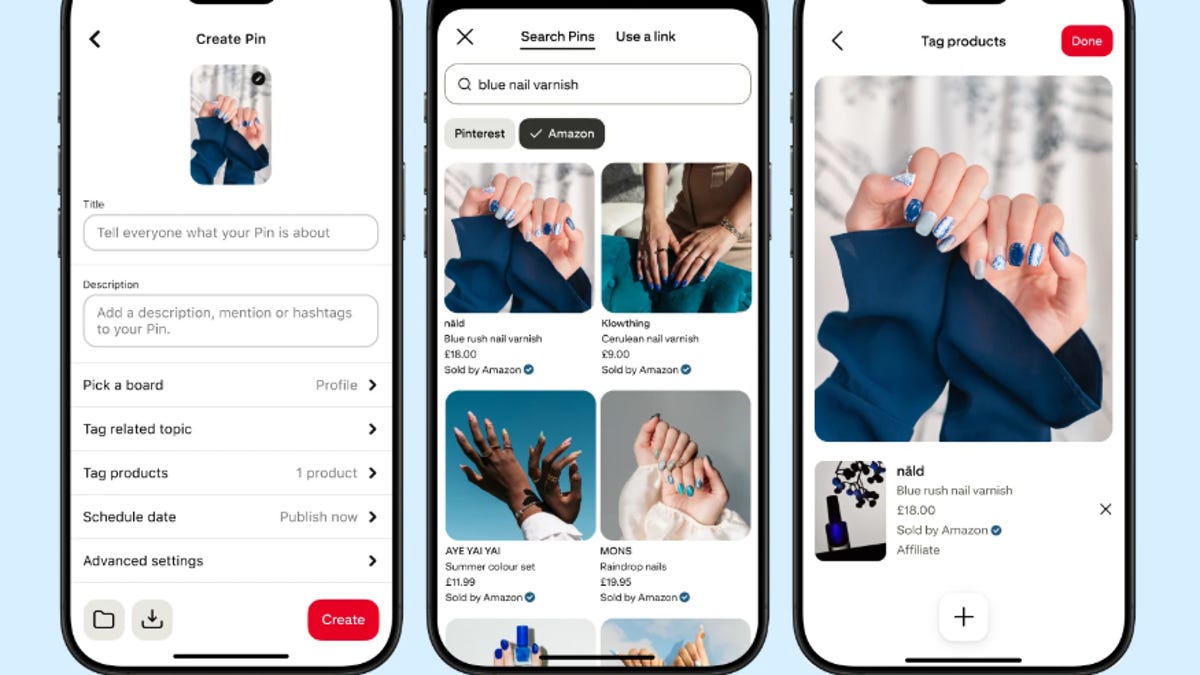 Pinterest Users Will Now Be Able to Purchase Directly From Amazon Storefronts