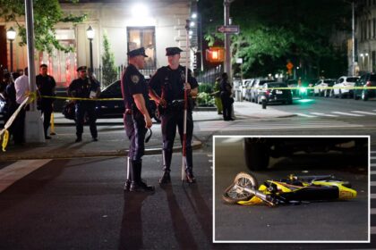 NYC driver plows into two teens on a motorized scooter, killing one: cops 