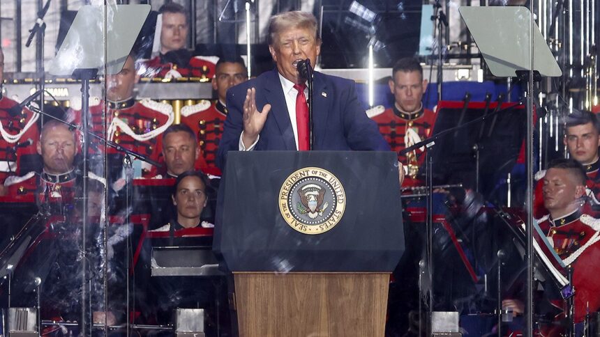 ‘America is back’: Trump kicks off Great American State Fair with flyovers, patriotic National Mall speech