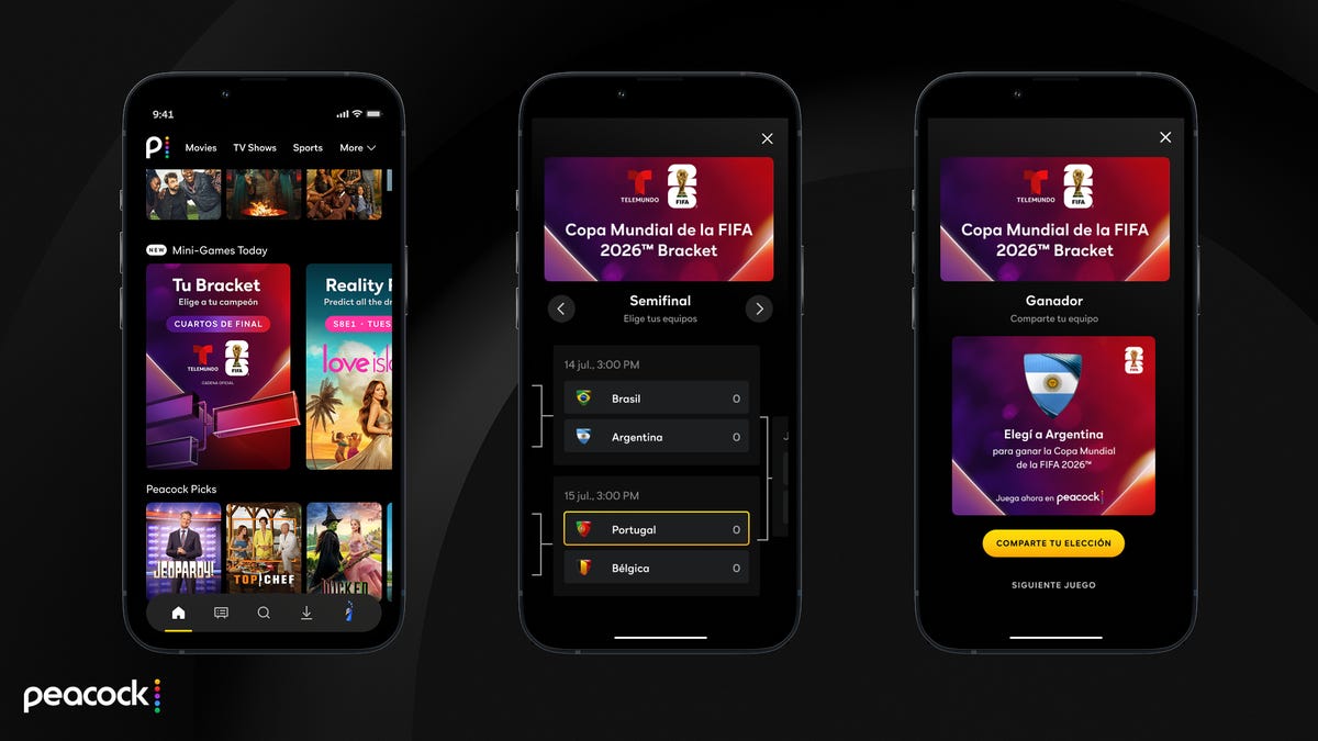 Peacock Is Launching New Interactive Features for World Cup Fans Today