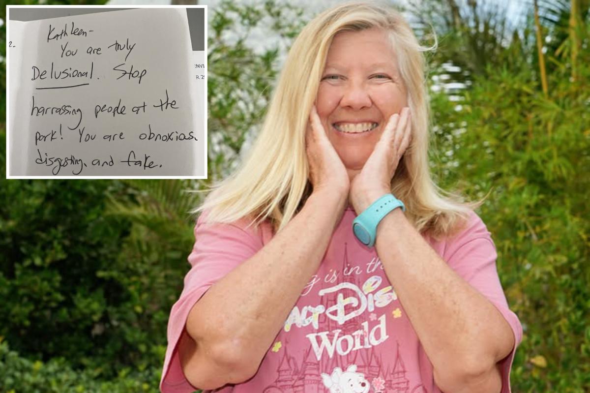Rabid Disney adults harass, doxx widow, 61, over her Magic Kingdom social media videos