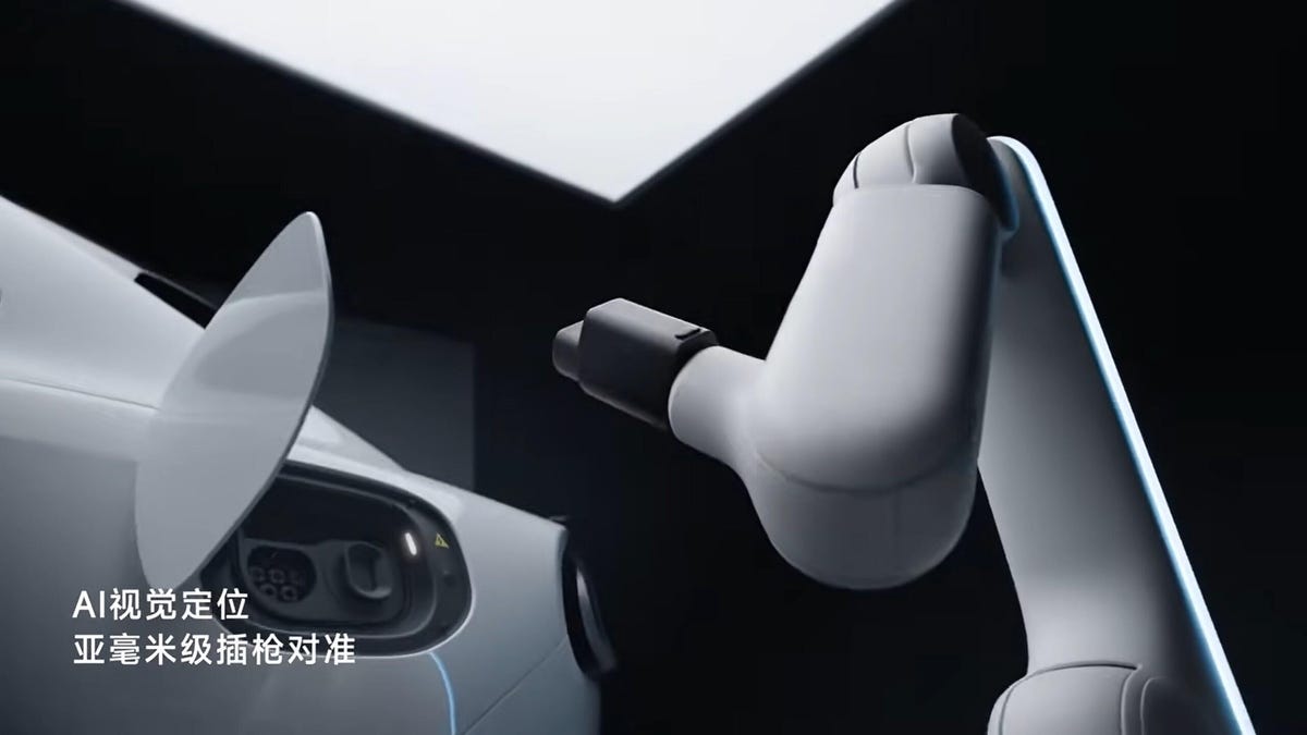 Xiaomi May Have Just Invented a Robot Arm for EV Charging