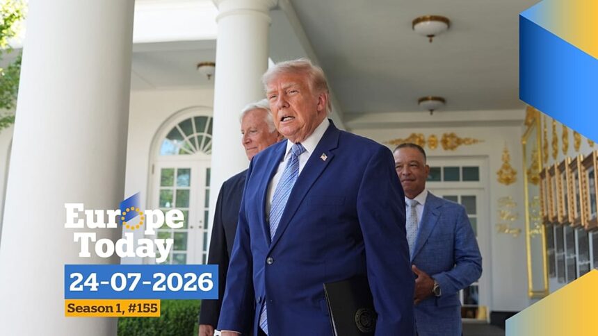 Live – Trump imposes new tariffs as EU agrees fresh sanctions on Russia