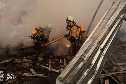 Russian missile strikes on Kyiv injure at least 10