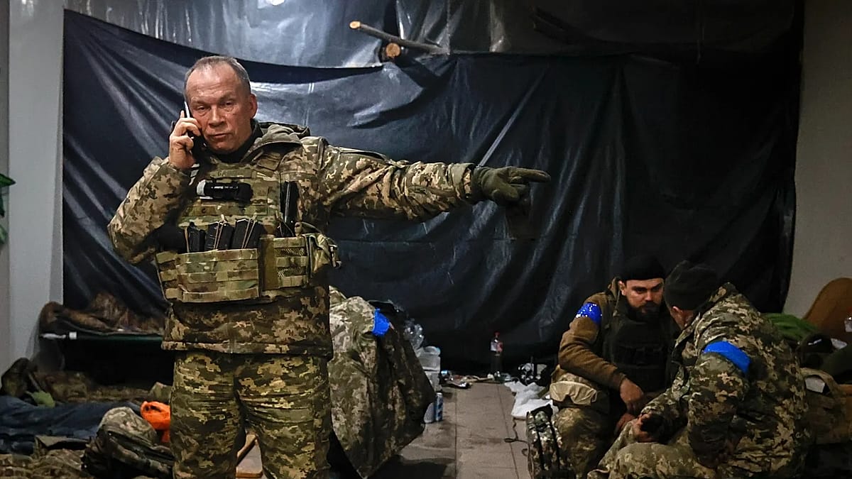 Ukrainian army chief says turning point in war ‘still a long way off’