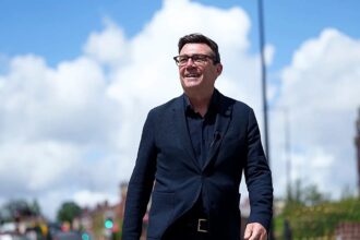 Andy Burnham makes first speech as new Labour leader