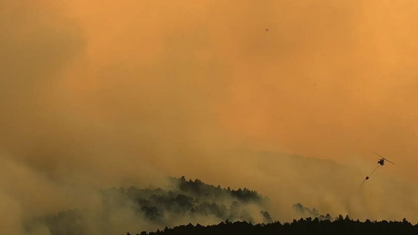 Wildfires rage across parts of France, Spain and Italy