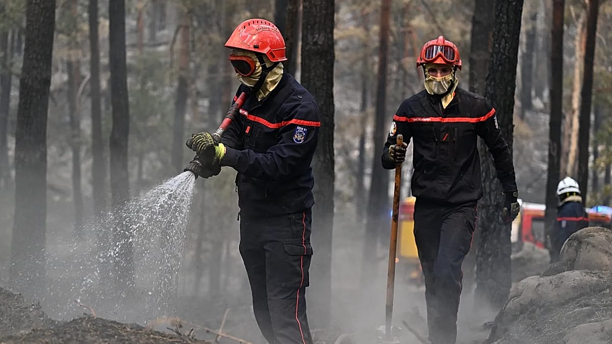 France suffers record wildfire destruction by mid-July