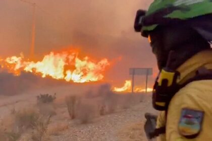 Key advice for what to do if you find yourself caught by a wildfire