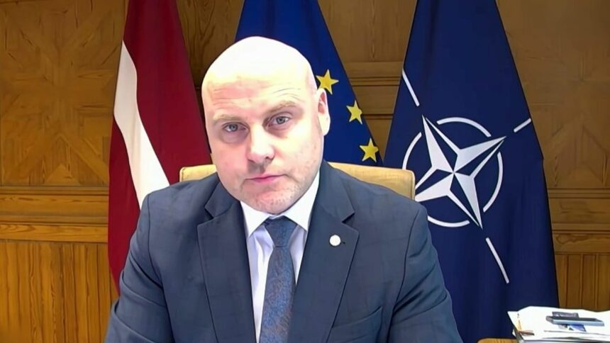 Latvian PM: Putin stepping up hybrid war due to Ukraine losses