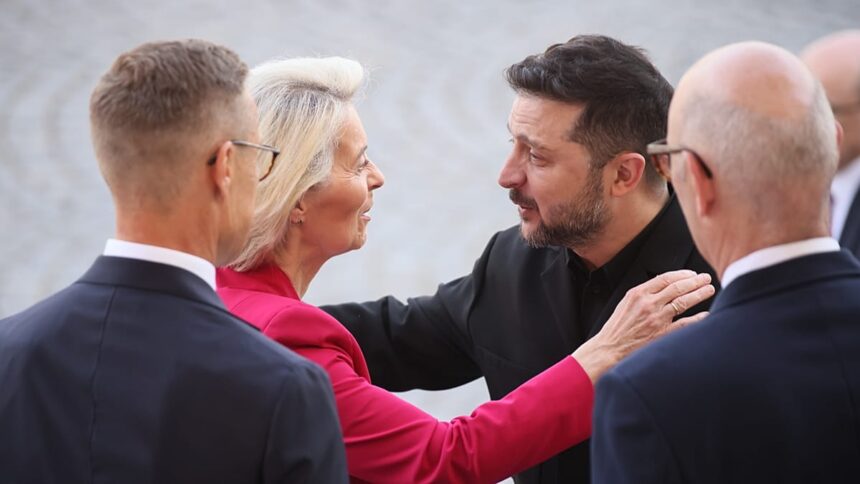 Von der Leyen and Zelenskyy sign EU-Ukraine drone deal