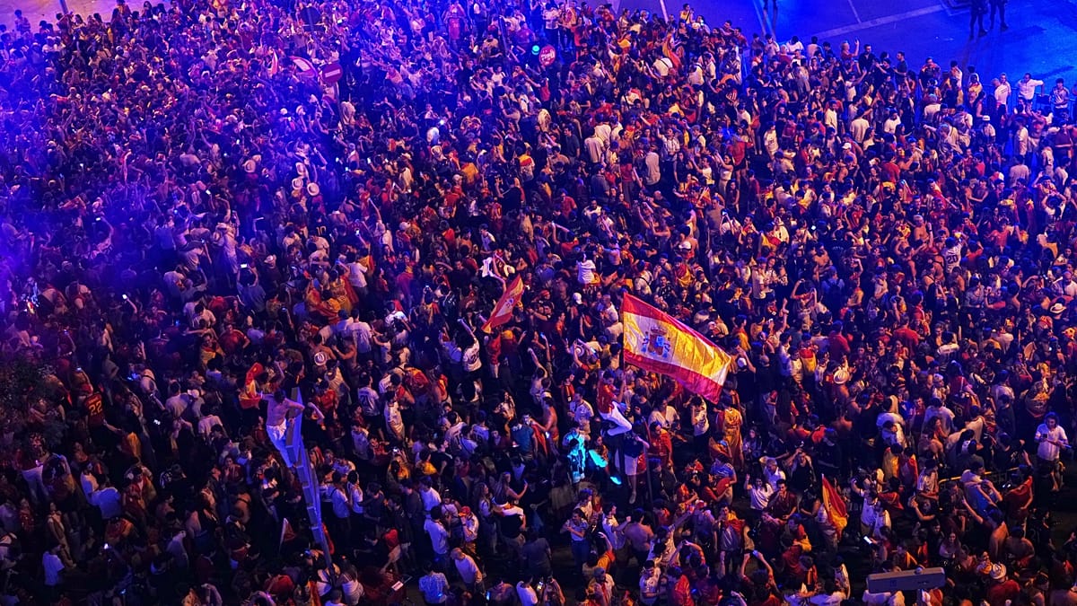 Boy, 13, dies as fountain collapses amid Spain’s World Cup celebration