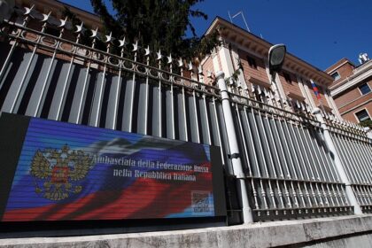 Italy expels two Russian diplomats accused of spying, minister says