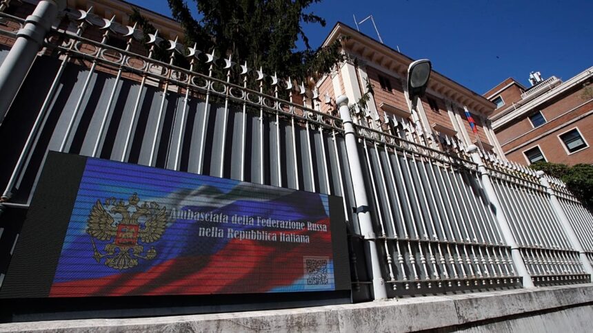 Italy expels two Russian diplomats accused of spying, minister says