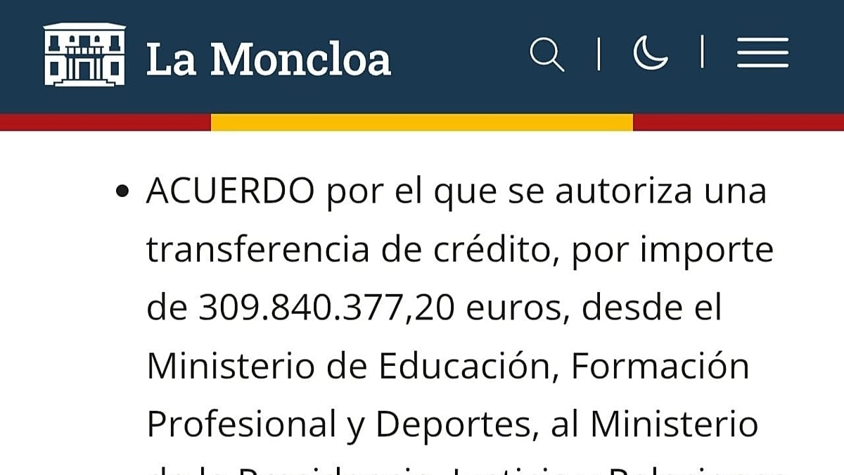 Spain boasts of public education but cuts €309 million in funding