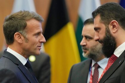 Macron arrives in Syria for first post-Assad visit by western leader