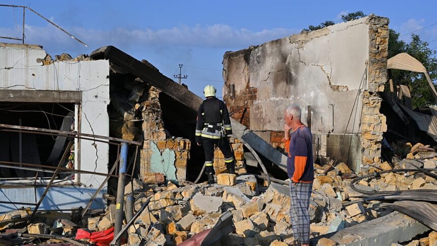 Russian strikes have killed seven people across Ukraine