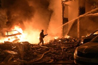 At least eight killed in massive overnight Russian attack on Kyiv