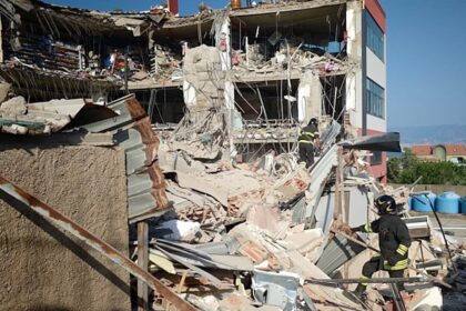 Rescuers search for five after deadly Italian building collapse