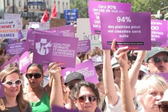 Thousands march throughout France against sexual violence
