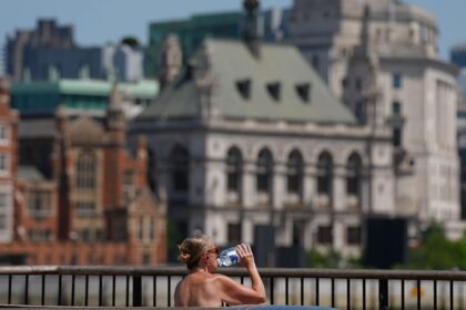 England breaks record for warmest June, Met Office says