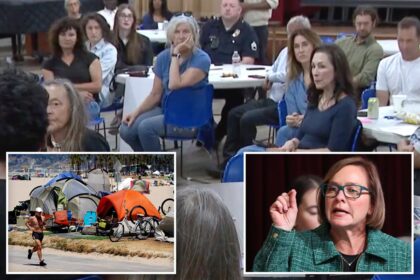 Venice Beach meeting descends into foul-mouthed fury as locals tear into hellhole it’s become