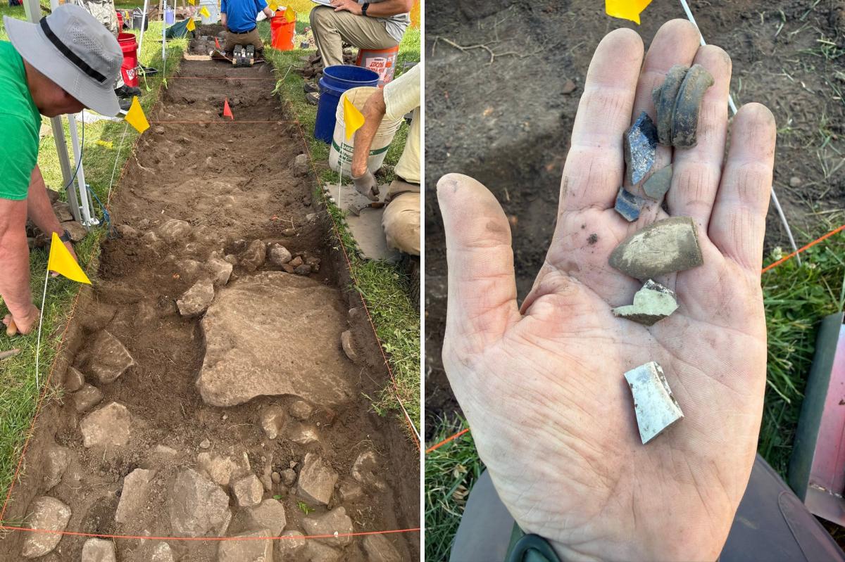 Hidden Revolutionary War bake house is uncovered after spending centuries underground