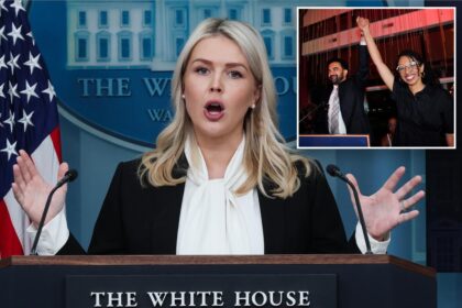 Karoline Leavitt has a theory on why her generation is going ‘communist’