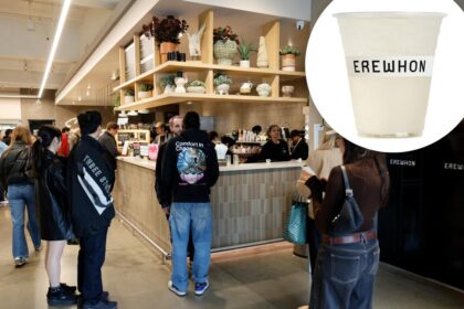 Erewhon launches  cup of water at famed smoothie bar – and people shockingly love it