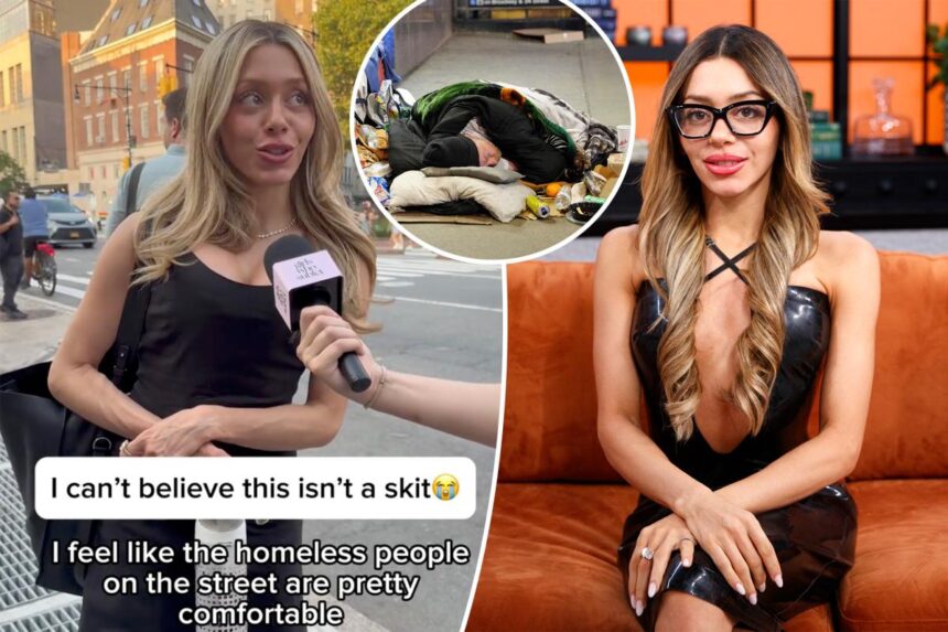Netflix’s ‘Owning Manhattan’ star blasted for ‘horrifying’ remarks about NYC homeless: ‘So dystopian’