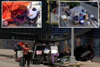 Lawless NYC homeless encampment near Intrepid grows to 12 blocks as locals plead for officials to step in