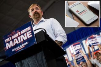 Negative news about alleged rapist Graham Platner was suppressed by Big Tech, shocking study finds