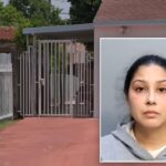 Mom allegedly chained daughter, 13, to fence in scorching heat because she needed ‘a break’